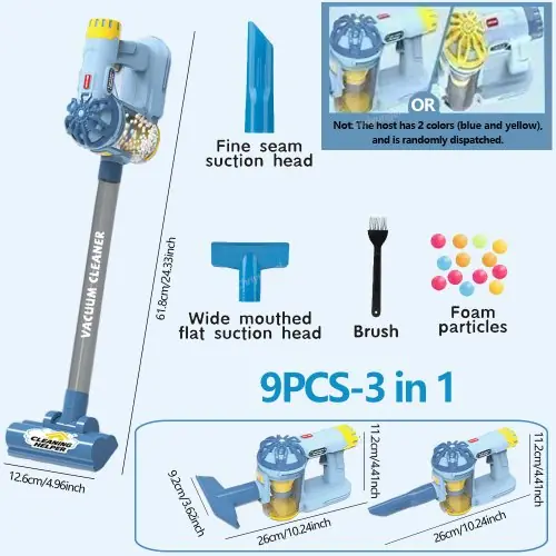 Bleu-3 dans 1-9PCS