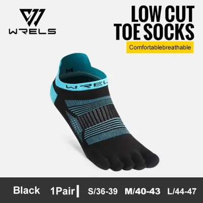 Image de Chaussettes à orteils 5 doigts respirantes pour course