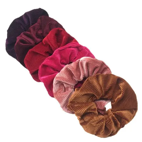 Image de Chouchous Cheveux Velours & Léopard - Lot de 10 Accessoires Élégants