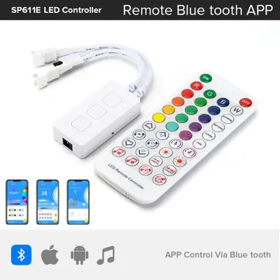 Image de Contrôleur LED Bluetooth & WiFi pour Bandes RGB