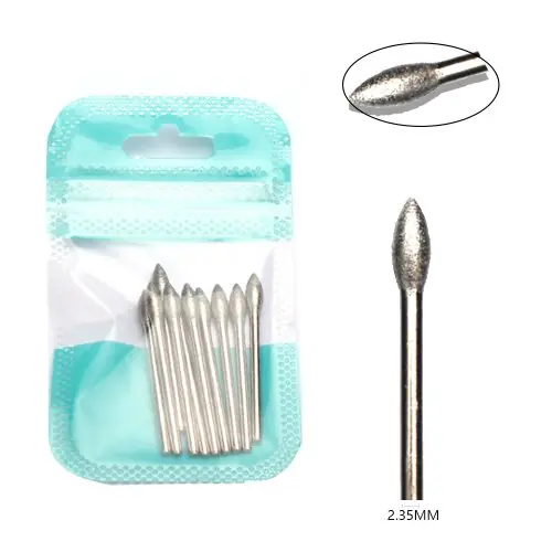 Image de Kit de Fraise Diamant pour Manucure & Pédicure - 10 Pièces