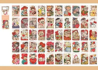 Image de Stickers Kawaii Fées & Animaux - Lot de 50