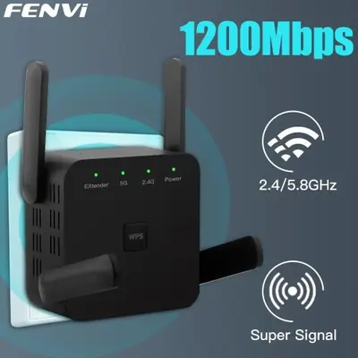 Image de Répéteur Wi-Fi AC1200 Double Bande 2.4GHz & 5GHz
