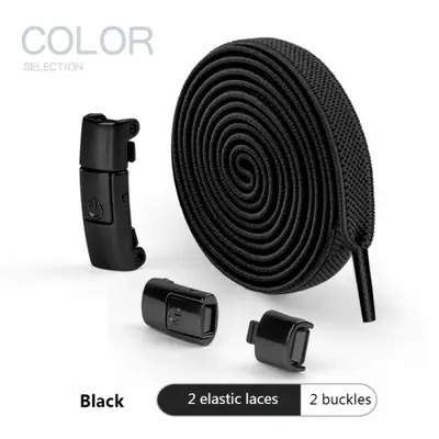 Image de Lacets Élastiques Sans Nœud - Pratique & Rapide