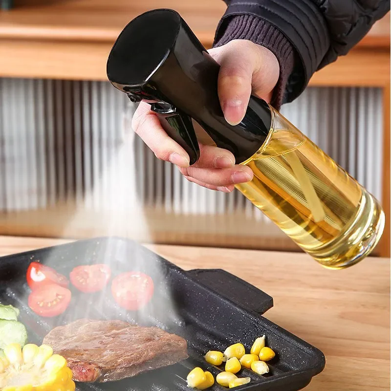 Imagen de Botella Pulverizadora de Aceite de Plástico con Doble Uso para Cocina y Barbacoa - 200ml, 300ml y 500ml