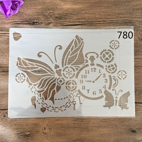 Imagen de Plantillas A4 DIY para Pintura y Artesanías
