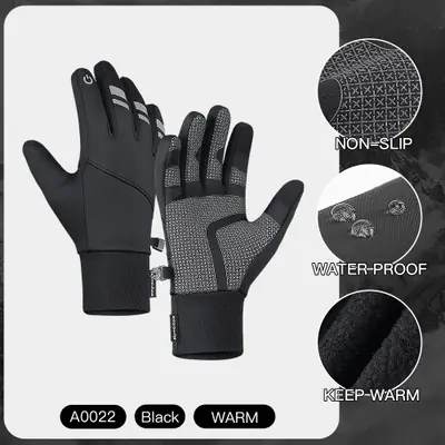 Image de Gants Hiver Homme - Chauffants, Antidérapants & Écran Tactile