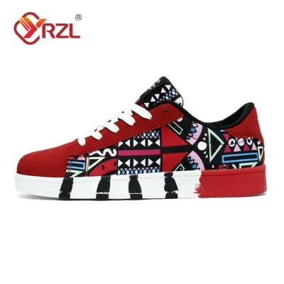 Image de Baskets Homme Style Graffiti - Design Géométrique Tendance