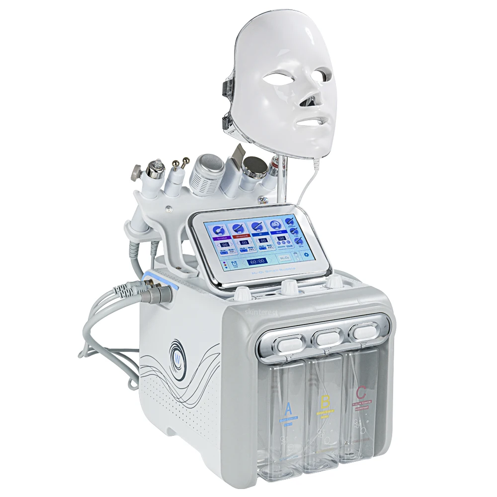 Afbeelding van NIEUWE 7-in-1 Huidverjonging Hydro Dermabrasie/diamant dermabrasie Machine/water hydrodermabrasie