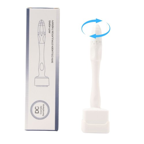 Afbeelding van 100pin/140pin Derma Stempel Verstelbare Stempel Derma Roller Huidverzorging Gereedschap Gezicht Haar Baardgroei Haargroei en Hoofdhuid Schoonheid