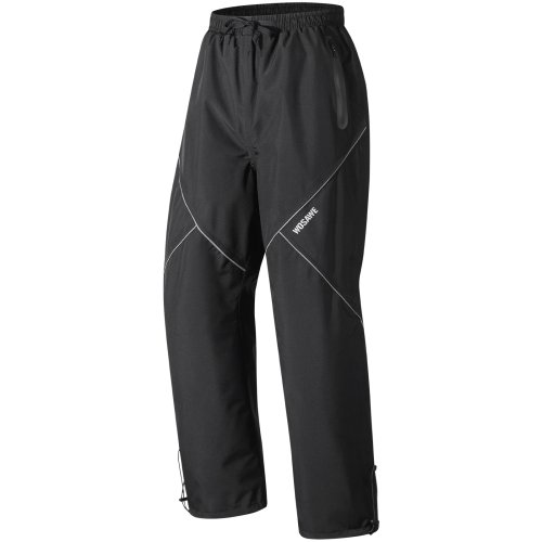 Imagen de WOSAWE pantalones impermeables para motocicleta, pantalones reflectantes de secado rápido para ciclismo, pantalones de lluvia para patinete eléctrico, pesca, Camping, ropa impermeable