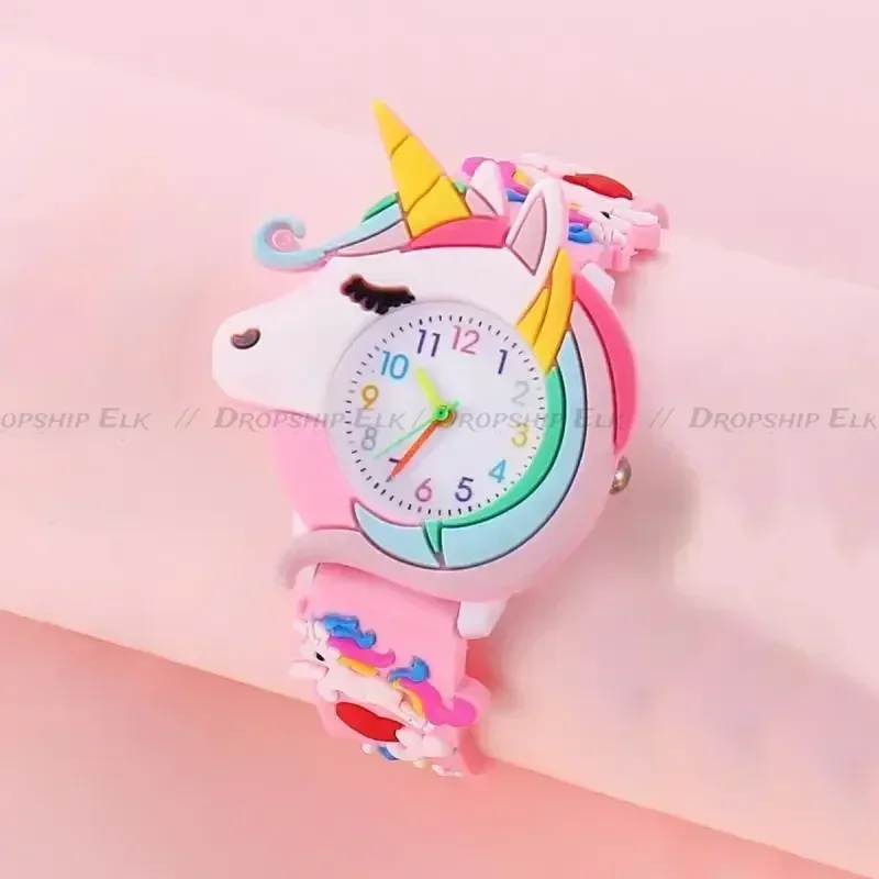 Afbeelding van Leuke Kinderhorloge met Cartoon Design