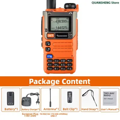 Image de Talkie-Walkie Quansheng UV-K5 Longue Portée - Radio Bidirectionnelle AM/FM