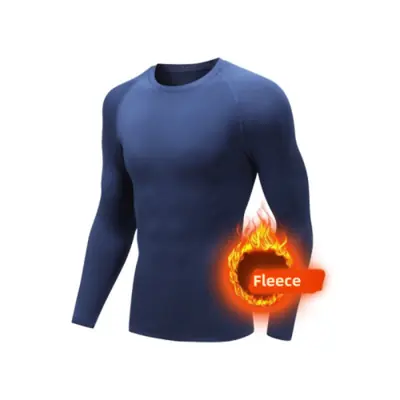 Image de T-shirt thermique homme - Compression hiver & ski