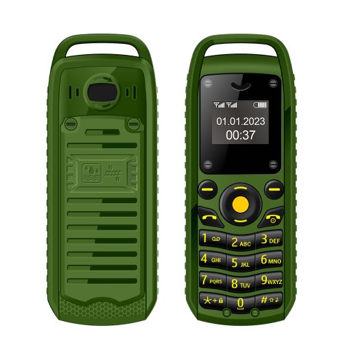 Zdjęcie SERVO B25 Mini telefon komórkowy z przyciskiem 2 SIM w trybie gotowości Bluetooth Wybieranie zużycia...