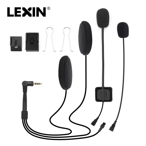 Image de Casque Interphone Bluetooth pour Moto - Qualité Sonore Haute Performance