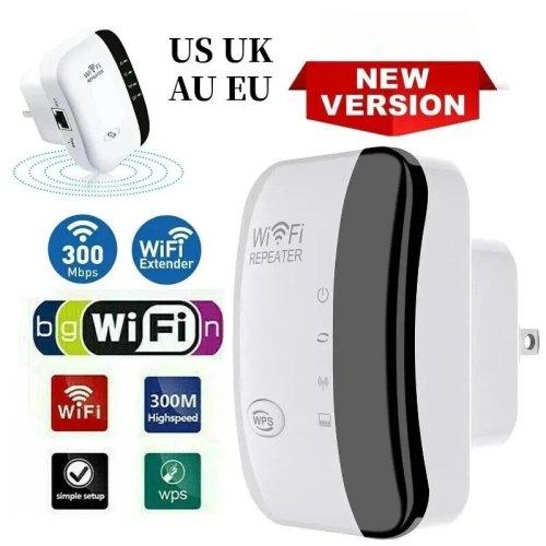 Image de Extendeur Wi-Fi Compact - Amplifiez Votre Réseau en Un Clic