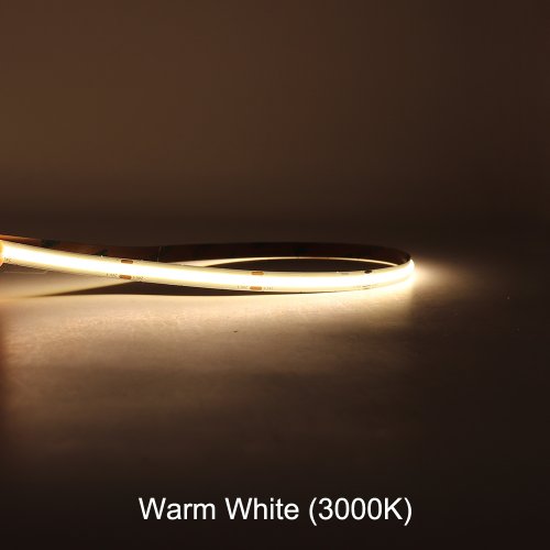 Image of 5m 10m COB LED Strip Light Tape 12V 24V FOB Flexible Dimmable Lienar Lighting Bar Lights 2200K 2700K 3000K 4000K 6000K RA90 FCOB
