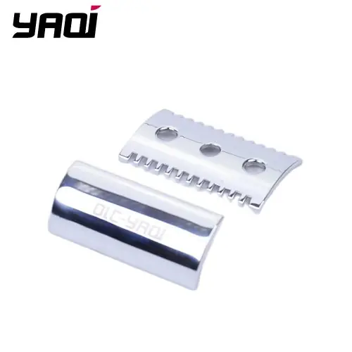 Image de Rasoir à Peigne Ouvert Chromé YaQi - Précision & Confort