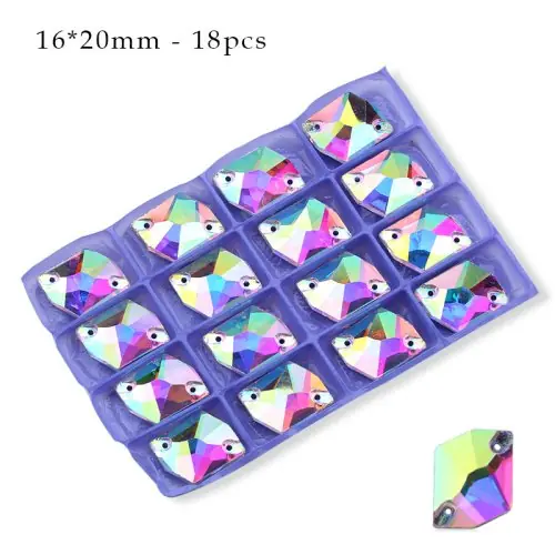 16x21mm 18 pièces
