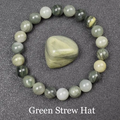 25 sombrero de paja verde