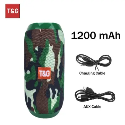 Image de Haut-Parleur Bluetooth Portable TWS Étanche avec Radio FM et Lecteur TF