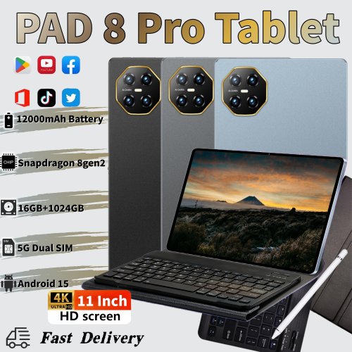 Image de Tablette 11 Pouces 5G Ultra-Puissante 2025