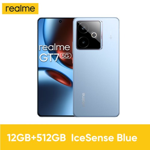 Imagen de realme GT 7 Global: Smartphone 5G con Batería de 7000mAh y Carga Rápida de 120W