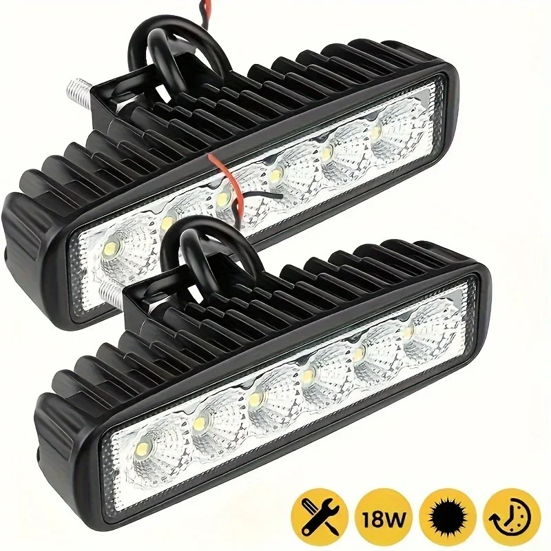 Imagen de Luz LED para Coche con Cubierta Negra Superbrillante, Resistente al Agua, DRL sin Batería para Automóvil, Todoterreno, SUV y Camión - 1 Unidad