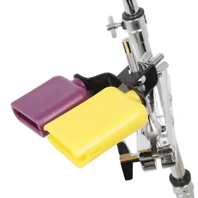 Image de Double Cowbell Sambago - Percussion Latine Colorée