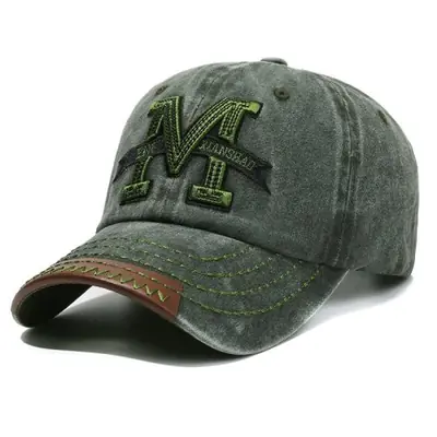 Image de Casquette M Brodée - Style Papa Unisexe
