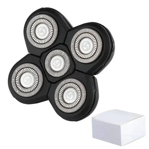 5 cuchillas cabeza negro