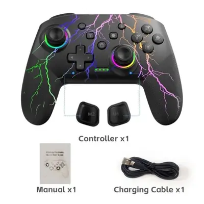 Image de Manette Sans Fil Data Frog pour Nintendo Switch - Turbo & Programmable