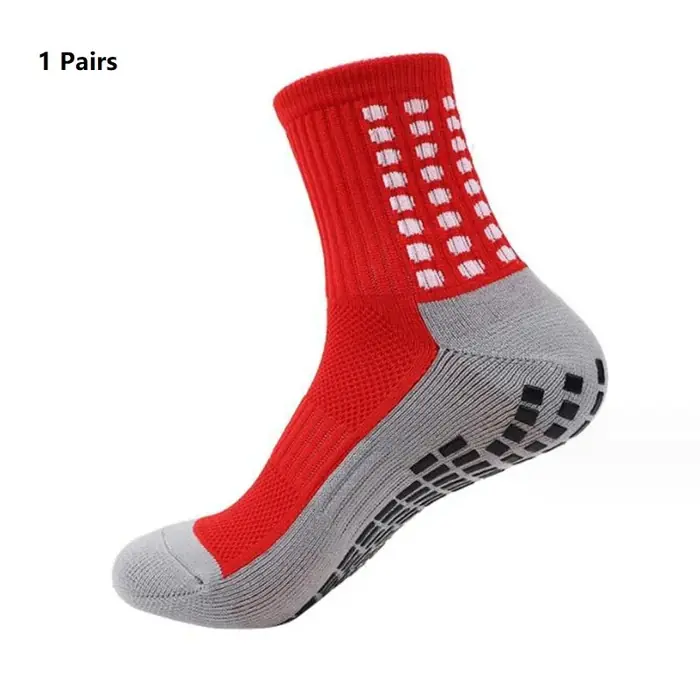 Image de Chaussettes de Sport Antidérapantes Homme - Football & Basket