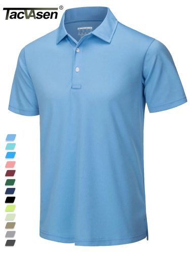 Imagen de Camisetas de Verano para Hombre - Polo Deportivo Secado Rápido
