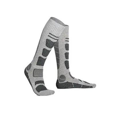 Image de Chaussettes de Compression Thermiques en Laine Mérinos