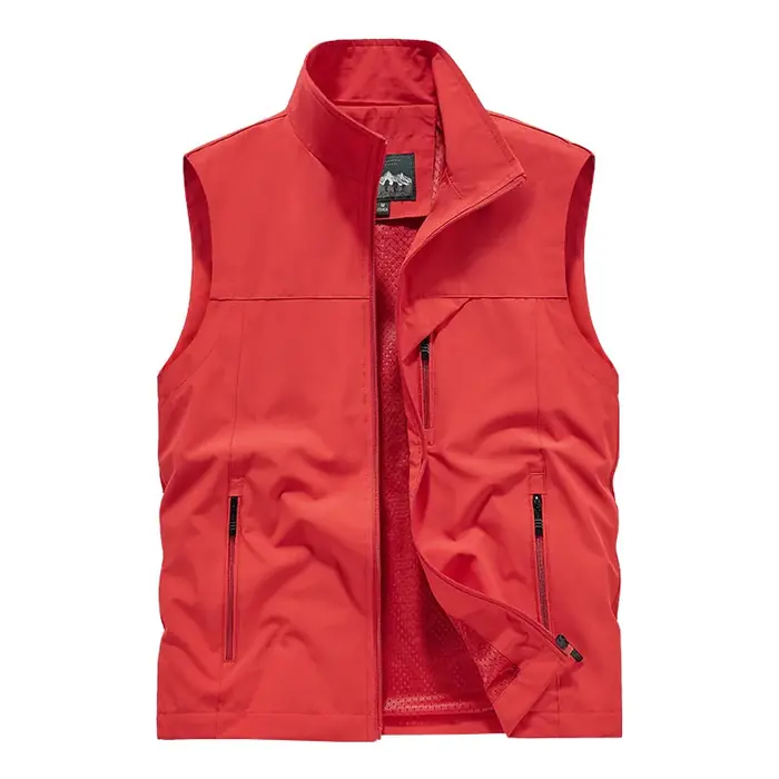 Image de Gilet Moto Homme Imperméable Coupe-Vent 2025
