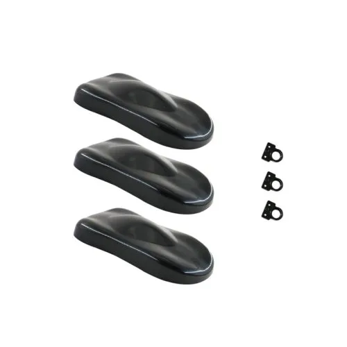 3pcs black