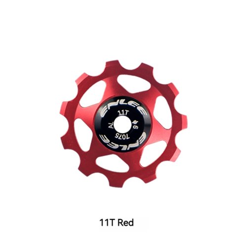 Zdjęcie ENLEE rower prowadnica ze stopu aluminium koło pasowe tylna przerzutka 11T 13T prowadnica MTB łożysko ceramiczne koło kopiujące dla 4/5/6MM