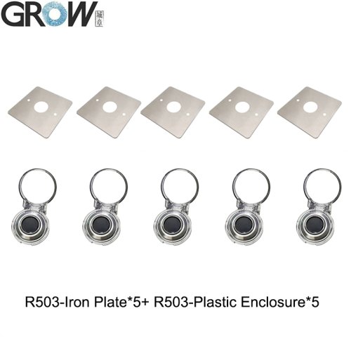 Afbeelding van Groei R503-Iron Plate-M25 Roestvrijstalen Installatieplaat Voor R503/R503-5V/R503pro/R503 S Vingerafdruksensormodule Scanner