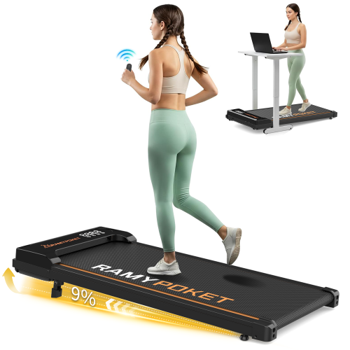 Immagine di Tapis Roulant Pieghevole Ramypoket – Ideale per Allenamenti a Casa