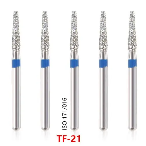 Image de Fraises Dentaires Diamantées 1.6mm - Pack de 5