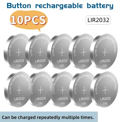 LIR2032-10PCS