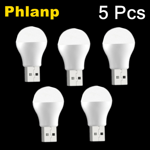 Imagen de Lámpara LED USB Portátil - Ideal para Lectura y Acampada