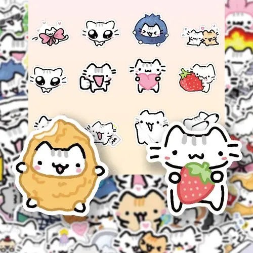Image de Stickers Chatons Mignons - Décalcomanies pour Tous Vos Objets