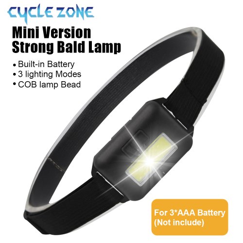 Afbeelding van Compacte Draagbare COB Koplamp met 3 Lichtmodi – Waterdichte Outdoor Hoofdlamp voor Camping, Nachtwerken en Vissen