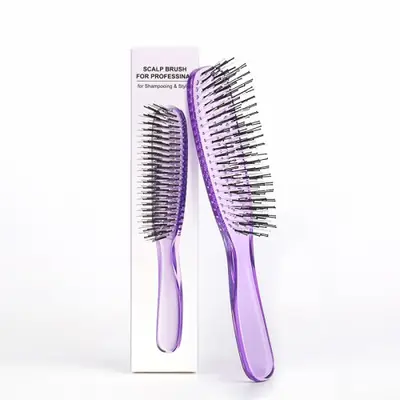 Image de Brosse Masseuse de Cuir Chevelu Premium Or Rose