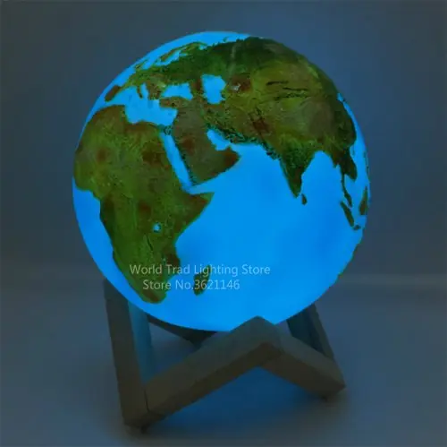 Image de Lampe LED Globe 3D - Luminaire Décoratif pour Bébé