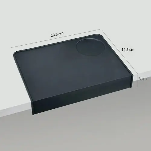Image de Tapis de Doseur Café Antidérapant - Support Bourrage Expresso