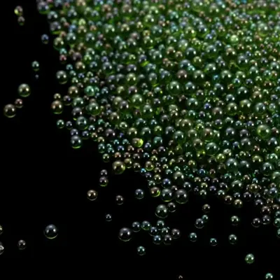 Image de Mini Boules à Bulles - Perles de Verre pour Résine et Nail Art